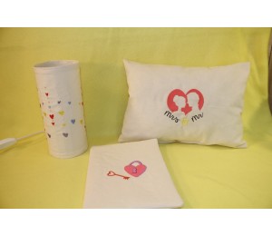 Stickdatei - Herz Schloss